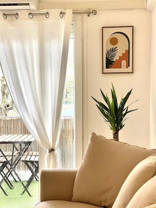 Chez Joan, Apt De Standing, 4 Prs, A 300M Des Plages Antibes Exteriér fotografie